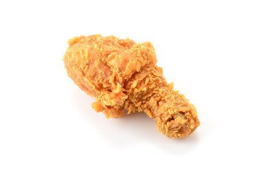 beyaz üzerine kızarmış tavuk