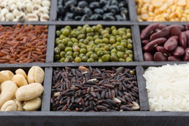 Fasulye bloğundaki karışımı 