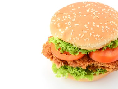 Çıtır tavuk burger