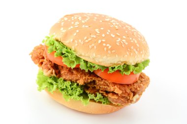 Çıtır tavuk burger