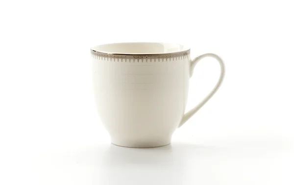 빈 컵 커피의 낯 짝 — 스톡 사진