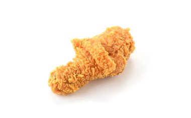 beyaz üzerine kızarmış tavuk