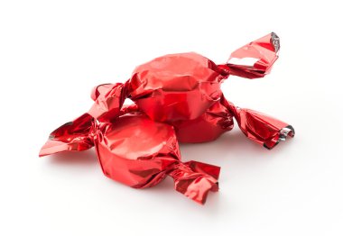 beyaz üzerine karamelli şeker