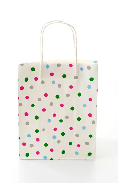 Paper bag  on white — Stock Photo, Image