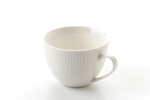 Tazza vuota di caffè o tazza — Foto Stock