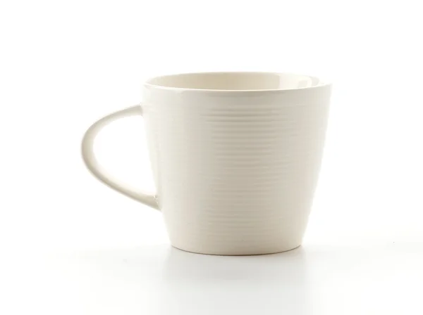 Tazza vuota di caffè o tazza — Foto Stock