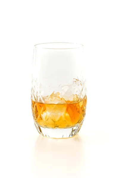Wisky glass  on white background — Stock Photo, Image