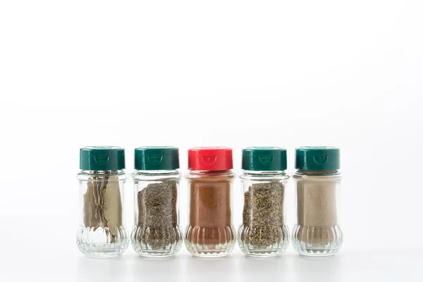 Flaska av kryddor — Stockfoto