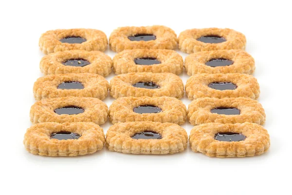 Tortas de biscoito de mirtilo — Fotografia de Stock