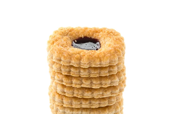 Blueberry biscuit taarten — Stockfoto