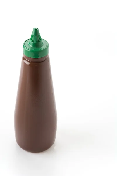Bottiglia di salsa barbecue — Foto Stock