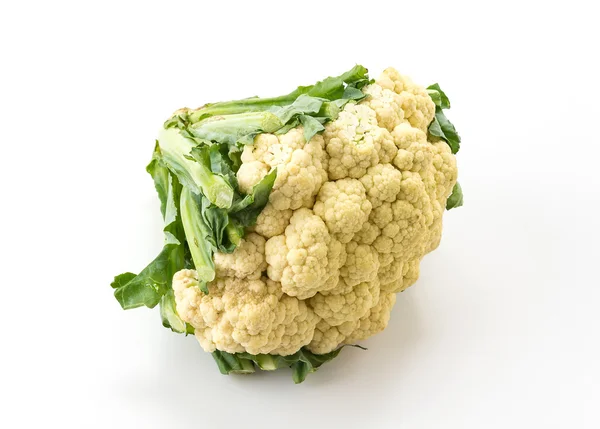 Fresh Cauliflower on white background — Stock Photo, Image