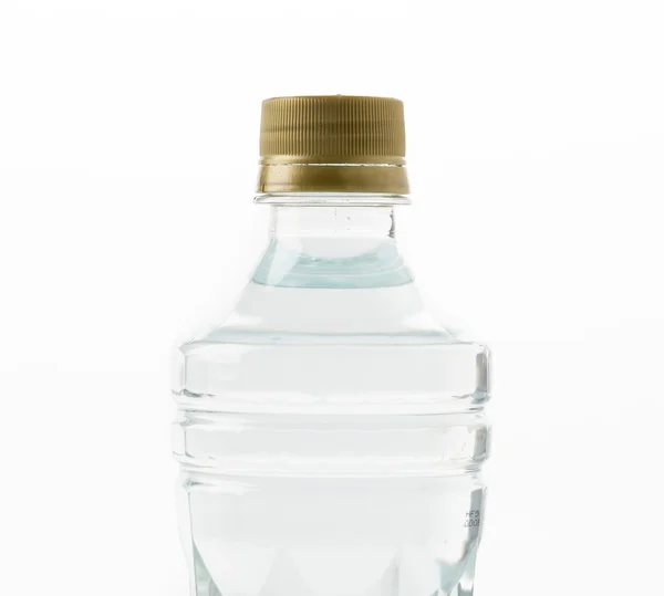 Botol plastik pada latar belakang putih — Stok Foto
