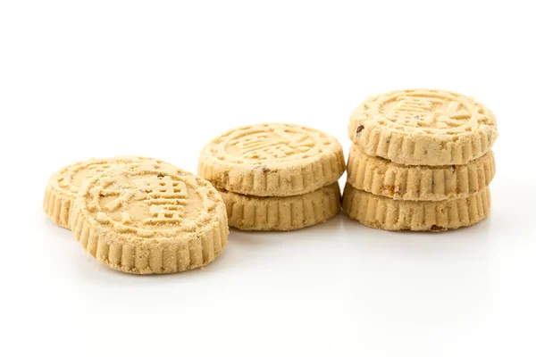 Biscoitos com amêndoa — Fotografia de Stock