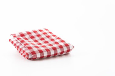 Beyaz arka plan üzerinde kumaş viski