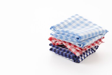 Beyaz arka plan üzerinde kumaş viski