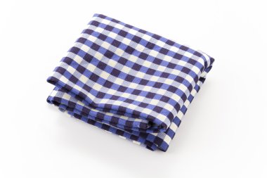 Beyaz arka plan üzerinde kumaş viski