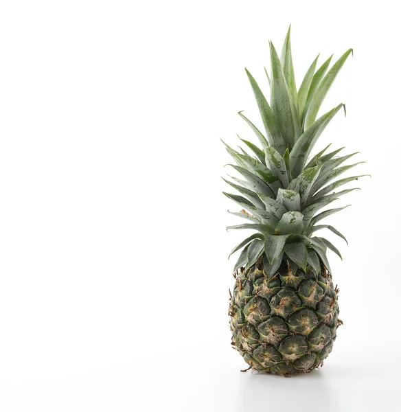 Fresh pineapple on white background — Stock Photo, Image