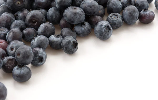 Fresh blueberries on white background — Stock Photo, Image