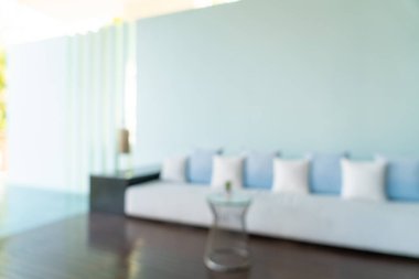 Özet olarak, arka plan için soyut bulanık ve odaksız otel lobisi