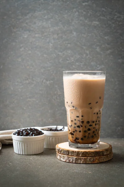 Ταϊβάν Τσάι Γάλα Φυσαλίδες Δημοφιλές Ασιατικό Ποτό — Φωτογραφία Αρχείου