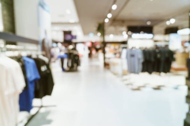 Soyut bulanık lüks alışveriş merkezi ve arka plan için perakende mağazası