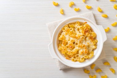 Peynirli makarna, peynirli peynirli makarna, Amerikan usulü.