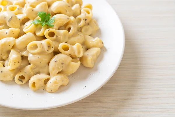 Macarrones Queso Con Hierbas Tazón — Foto de Stock