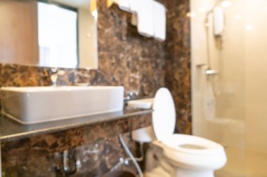 Soyut bulanık tuvalet ve arka plan için tuvalet