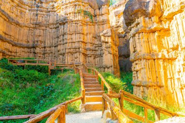 Mae Wang Ulusal Parkı 'ndaki Büyük Kanyon Chiang Mai veya Pha Chor, Chiang Mai, Tayland