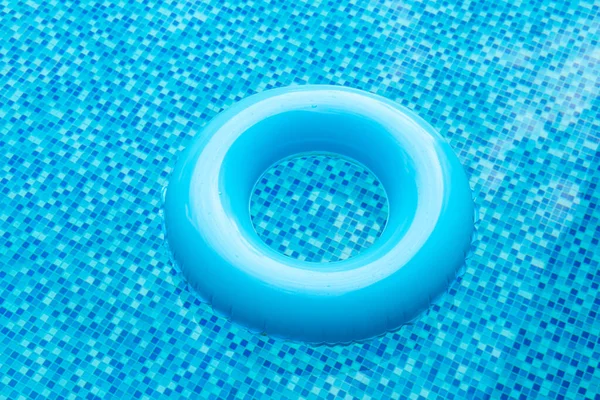 Swim Ring Blue Swimming Pool — Stock Photo, Image