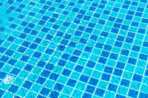 Carreaux Piscine Avec Surface Eau Pour Fond — Photo