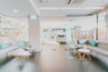 Özgeçmiş için soyut bulanık otel lobisi