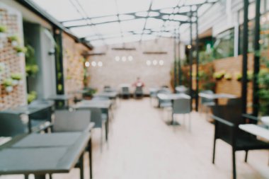Arka plan için soyut bulanık kafe ve restoran