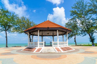 Songkla, Tayland 'da deniz plajı geçmişi olan bir pavyon.