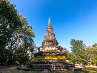 Antik Pagoda Wat Umong Tayland 'da Chiang Mai' de