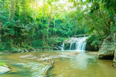 Güzel Mae Sa Şelalesi Chiang Mai, Tayland