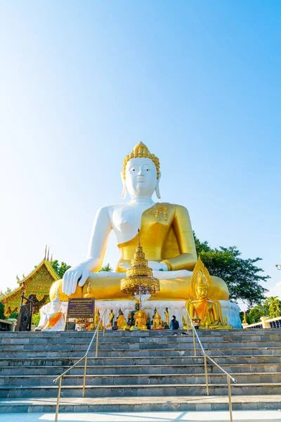 Wat Phra Doi Kham Tempel Van Gouden Berg Chiang Mai — Stockfoto