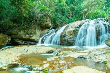 Güzel Mae Sa Şelalesi Chiang Mai, Tayland