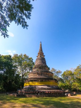 Antik Pagoda Wat Umong Tayland 'da Chiang Mai' de