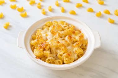 Peynirli makarna, peynirli peynirli makarna, Amerikan usulü.