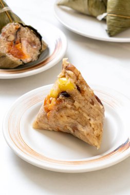 yapışkan pirinç Dumpling-Asya gıda tarzı