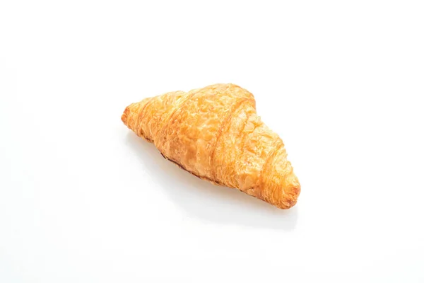 Croissant Frais Isolé Sur Fond Blanc — Photo