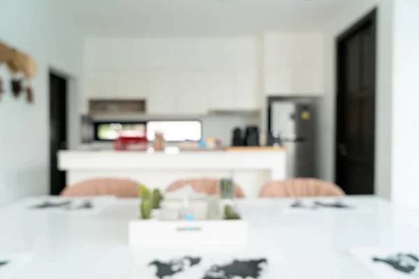 abstract blur and defocused kitchen for background