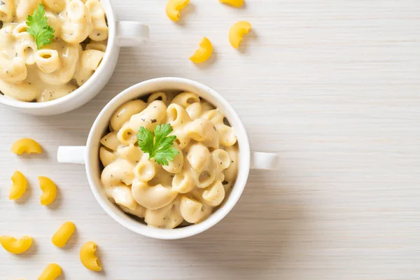 Macarrones Queso Con Hierbas Tazón — Foto de Stock