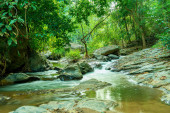 Картина, постер, плакат, фотообои "beautiful mae sa waterfall in chiang mai, thailand", артикул 443539658