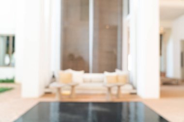 Özgeçmiş için soyut bulanık lobi oteli