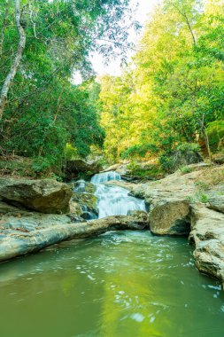 Güzel Mae Sa Şelalesi Chiang Mai, Tayland