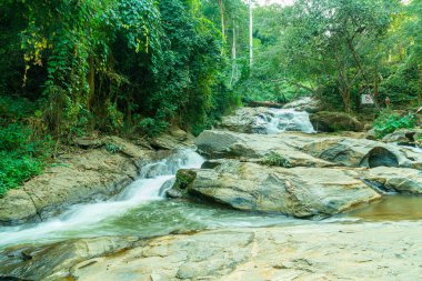 Güzel Mae Sa Şelalesi Chiang Mai, Tayland