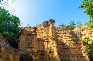 Mae Wang Ulusal Parkı 'ndaki Büyük Kanyon Chiang Mai veya Pha Chor, Chiang Mai, Tayland